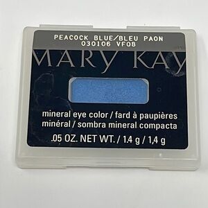 Mary Kay Mineral Eye Color – Peacock – New, Slight Smudge – .05 oz
